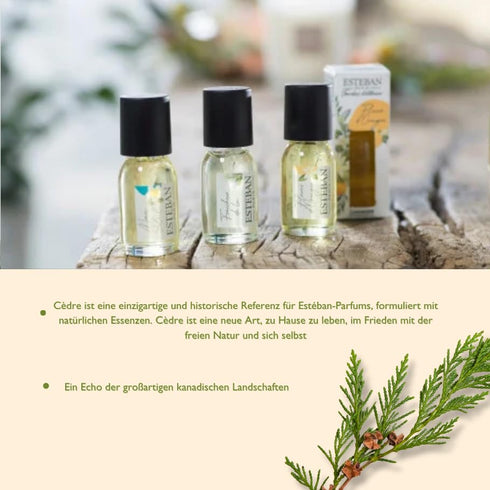 Esteban Paris Cedre Refresher Oil 15ml...