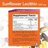 Sunflower Lecithin 1200 mg Soy-Free, Non-GMO - 200 Softgels...