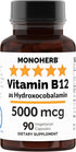 Hydroxo B12 Vitamin 5000mcg, Hydroxocobalamin, Hydroxy B12...