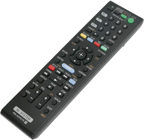New RM-ADP076 Replaced Remote fit for Sony Blu-ray Disc DVD BDV-N790W BDV-N890W BDV-N890W/Z BDV-N990W BDVN790W BDVN990W AV System Home Theater Sys...