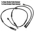 X AUTOHAUX Pair 34356887151 Front 34356799736 Rear Brake Pad Electronic Wear Sensor for BMW X1 X2 for Mini Cooper...