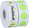 2 Rolls 20 Yards Sport Ball Ribbon 3/4Inch Fabric Ribbons for Wreath Gift Wrapping Sport Team Party Decor (Pickleball)...