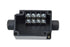 Electrical Junction Box, IP65 Outdoor Waterproof Cable Box with Wire Connector, ABS Plastic Junction Box, Black -70 * 50 * 36mm...