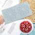 3D Hollow Leaf Fondant Lace Mold, Multi Leaves Flower Shapes Silicone Lace Mould for Cake Decorating Molds Fondant Impression Mat for Chocolate Su...