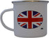 Rogue River Tactical UK UNited Kingdom Camp Mug Enamel Camping Coffee Cup Gift Union Jack Camping Gear...