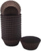 Greaseproof Mini Cupcake Liners, Premium Paper Baking Cups for Party Celebration,(Brown, 300-count)...