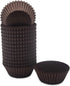 Greaseproof Mini Cupcake Liners, Premium Paper Baking Cups for Party Celebration,(Brown, 300-count)...
