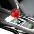 Arenbel 6 Speed Polished Gear Lever Stick Shift Speed Knob Ball Car Shifter Grip Handle Replacement Fit Regular Auto Manual Transmissions, Red...