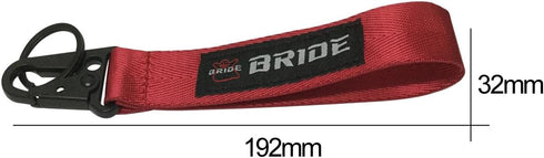 TANGDIAABBCC 1pcs Red Bride Keychain Rope Strap Weave Keyring...