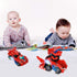Transforming Dinosaur Toys,Transformer Toys for Kids Car for Boys age 3-5 Dino Car Dinotrux Toys for Kids with LED Light & Music Automatic Transfo...
