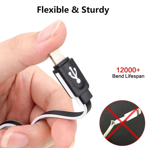 Multi Charging Cable 2 Pack 3FT, 4 in 1 Retractable Multiple Charger Cord Multi USB Cable Adapter with Dual IP/USB C/Micro USB Port for Phone 15 1...