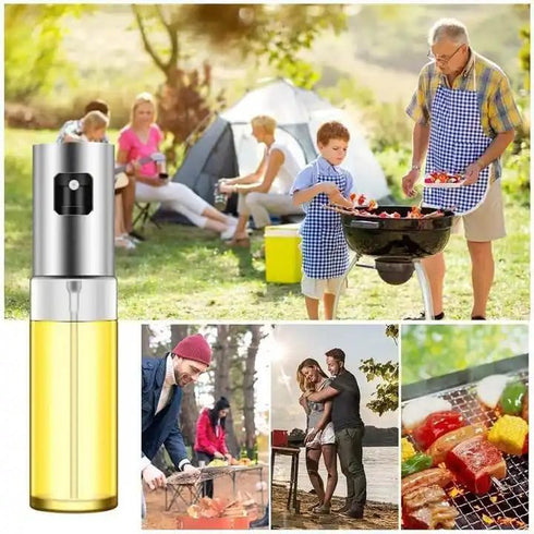 Oil Sprayer for Cooking, Olive Oil Spritzer Bottle, 100 ml Olive Oil Cooking Spray Bottle Kitchen Gadgets Accessories for Salad, BBQ, Kitchen Baki...