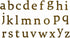 26 Lowercase Letters Standard Font Metal Cutting Dies for Card Making, Paper Embossing Die Cuts Kit Templates, Storage Pockets Supplies, Photo Fra...