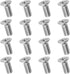 16pcs Car Brake Disc Rotor Screws, 93600-06014-0H, Stainless Steel Retaining Screws for Front and Rear Rotor, Auto Replacement Hardware Bolts Scre...