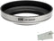 (Silver) Camera Lens Hood for NIKKOR Z DX 16-50mm F3.5-6.3 VR on Z30 Z fc ZFC Z50, Replace Nikon HN-40 Lens Hood, Compatible w 46mm Cap and 46mm F...