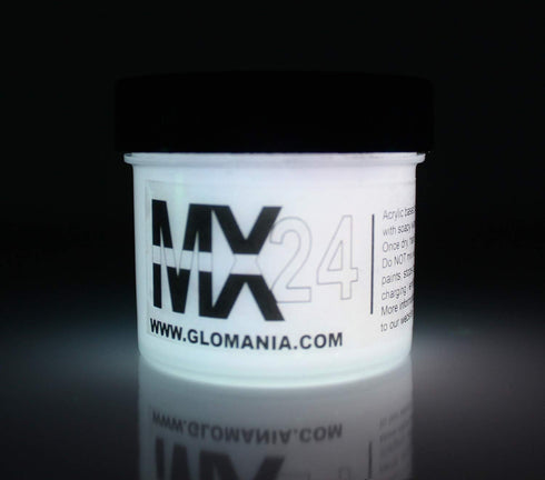 MX24 Glow in the Dark Paint 5 color 1/2oz set...