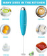 Milk Frother, Coffee Frother, Whisk, Upgraded Motor Electric Whisk Durable Low Noise Mini Drink Mixer Portable Foam Maker For Cold Milk Bulletproo...