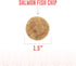 Icelandic+ Fish Chips: Salmon 2.5oz - Dog Treats, for Medium-Large Dogs, Natural 2 Ingredient Air-Dried Crunchy Treats...