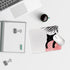 Black Cat MousePads for Desk Home Office?Personalized Mid Century Modern Minimalist Cat Mousepad for Home Office Gaming Working Computers Laptop?9...