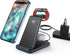 Minthouz Wireless Charger, 3 in 1 Fast Wireless Charging Station with 20W Adapter for Multiple Devices Apple Watch, AirPods, Wireless Charger Stan...