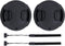 2-Pack 62mm Front Lens Cap Cover with Deluxe Cap Keeper for Nikon Z DX 50-250mm f4.5-6.3, Z 35mm f1.8 S, Sony E 10-18mm f4 OSS, Fuji Fujinon XF 23...