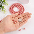 Cheriswelry 100pcs/strand 8mm Round Glass Pearl Beads Strand Tiny Satin Luster Pearl Beads Loose Spacer for DIY Bracelet Necklace Earrings Jewelry...