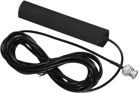 Bewinner 3 Meters / 9.8 ft Mobile Radio Antenna 30MHz -1200MHz Wideband Scanner Mobile Radio Antenna Glass Mount with w/BNC Connector Radio Antenn...