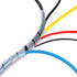 20Ft XHF 1/2" Clear Spiral Cable Wrap 12mm(Wrapping Range:9mm-65mm) Cord for Computer Electrical Wire Organizer Sleeve Hose RoHS...