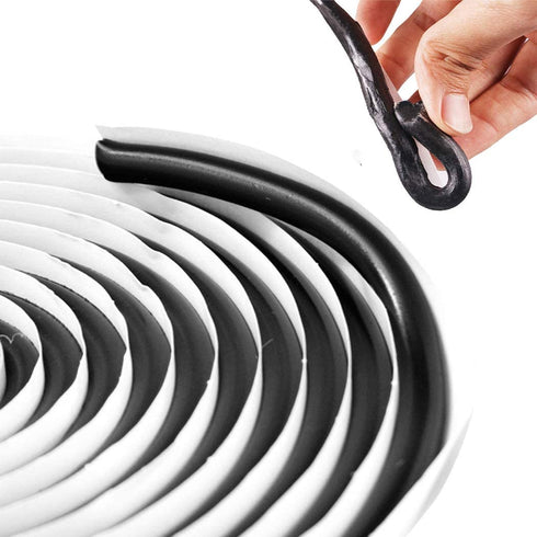 Butyl Sealant Tape 4M/13Ft Waterproof Butyl Rubber Sealant for Car Headlamps Window Door Windshield Butyl Tape Black...