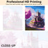 Paint by Number for Adult Girl Castle Painting Artwork DIY Above The Lake Water Beautiful Landscape Canvas Art Paint by Numbers for Girl Gift Mode...