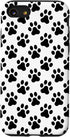 iPhone SE (2020) / 7 / 8 Dog Paw Print Phone Case Dog Lovers Gifts Black and White Case...
