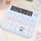 Standard Function Desktop Calculators,12 Digits Large Display and Buttons,Cute Office Desk Calculator,for School, Home...