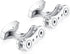 HONEY BEAR Cufflinks for Men Silver Bicycle Bike Chain for Wedding Business Gift...