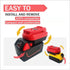DM18MAN Adapter for Craftsman 20V Cordless Tools Works for DeWalt 20V Lithium Battery and for Milwaukee 18V Li-on Battery, Battery Replacement Ada...