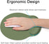 Britimes Green Mouse Pad Ergonomic Mouse Pad with Wrist Support Non-Slip Rubber Base Mousepad for Home Office Gaming Working Computers Laptop Easy...