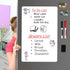 Magnetic Dry Erase Board Fridge White Board Sheet 20x13", Flexible Refrigerator Magnets Whiteboard Planner for Home Kitchen, 2 Markers and Eraser...