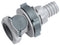 CPC (Colder) HFCD16812 Valved Bulkhead Panel Mount Hose Barb, PP, 3/8" Flow Size, 1/2" ID...