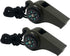 2 Pack Emergency Survival Whistle, 3-in-1 Emergency Whistles with Compass and Thermometer, Loud Safety Whistle with Lanyard for Outdoor Hiking...