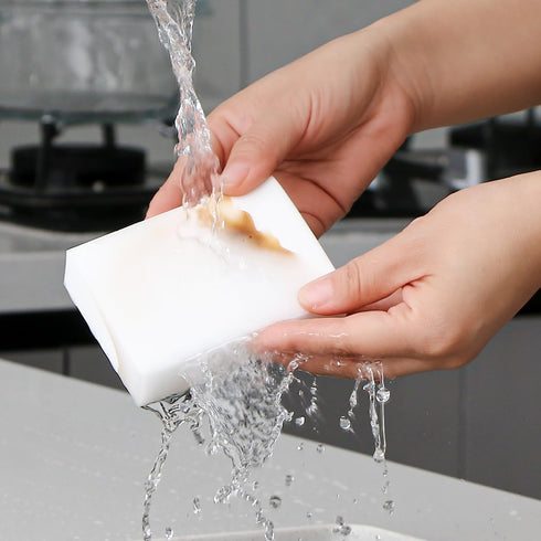 Magic Sponges Eraser,10 Pack Melamine Sponge in Bulk,2X Density,Long Lasting,Cleaning Sponge for Kitchen, Bathroom,Bathtub, Sink,Furniture, Wall C...