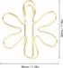 Cute Paper Clips, 100pcs Funny Planner Clips Innovative Cute Design Anti Rust Electroplating Process Gold Paper Clips Paperclip Bookmark for Offic...