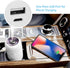 Mini USB Car Humidifier, 200ml Ultrasonic Cool Mist Humidifier with 7 Colors Light Changing, Adjustable Mist Mode,Auto Shut-Off, Super Quiet Opera...