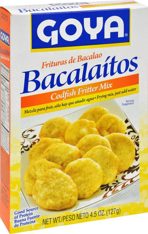 Goya Bacalaitos Codfish Fritter Mix, 4.5 Ounce...