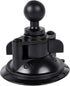 Suction Cup Base Mount with 25mm/1" Ball,Compatible with RAM Mounts and Other B Size Double Ball Socket Arm...