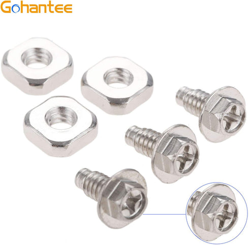 gohantee 279393 Dryer Cord Screw Kits 9 PCS Replacement for Whirlpool and Kenmore Terminal Block Replaces WP279393 AP3020386 279393D 279393VP 3184 AH334188 EA334188 PS334188