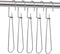 Pattern Hooks 24 Pcs Metal Pattern Hangers 7.3" Sewing Pattern Making Paper Storage Hanging Hook...