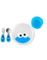 Skip Hop x Sesame Street Toddler Feeding 4-Piece Mealtime Set, Cookie Monster...