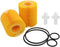 NewYall (Pack of 2) 04152-YZZA5 Engine Oil Filter Element w/Gasket Seal O-ring Set...