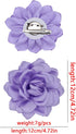 Flower Brooches for Women Satin Fabric Rose Flower Brooches Handmade Flower Brooches Pin for Wedding Party Dance Banquet Ceremony Versatile Floral...