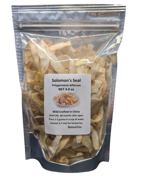 Solomon's Seal - Polygonatum biflorum Dried Root Slice from Nature Tea (4 oz)...