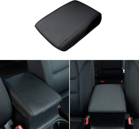 INTGET for 2025 Mazda CX5/CX-5 Accessories Center Console Cover for Mazda CX5 2025 2024 2023 2022 2021 2018 2019 2020 Leather Car Armrest Arm Rest...